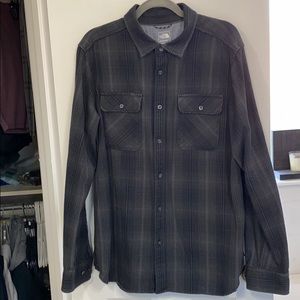 Men’s North Face flannel shirt